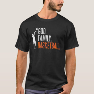 God Family Basketball T Shirt