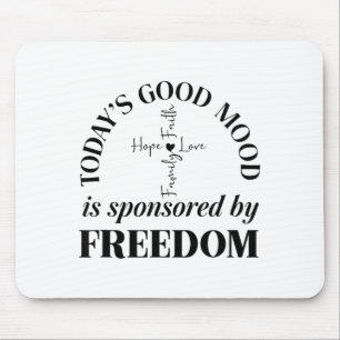 God Family Country Dom Faith Dom Family Love Cross Mouse Mat