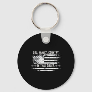 God Family Country Patriotic Faith Pride Usa For S Key Ring