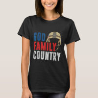 God Family Country Soldier Usa Proud American Memo