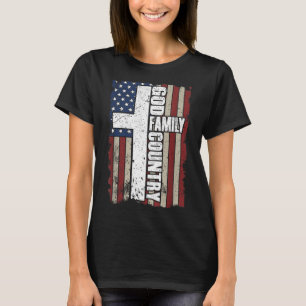 God Family Country  T-Shirt