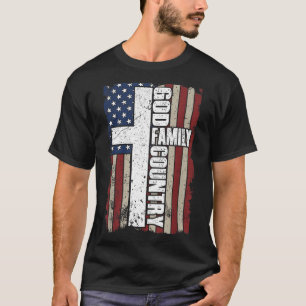 God Family Country  T-Shirt