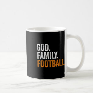 God Family Football Coffee Mug