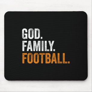 God Family Football Mouse Mat