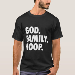 God Family Hoop - Novelty Basketball T-Shirt