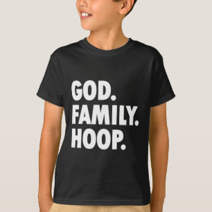 God Family Hoop - Novelty Sketll T-Shirt