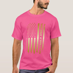 God Family Steelers Pro Us Flag Shirt Father's Day
