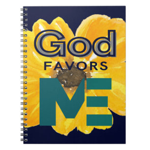 God Favors Me Notebook