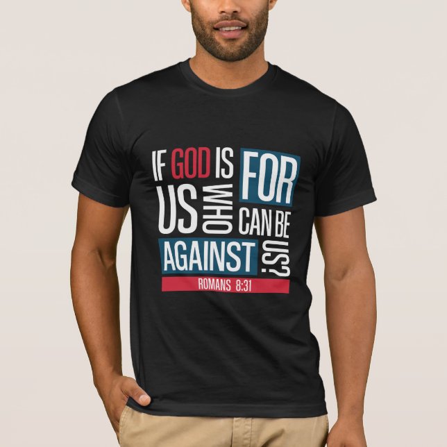 God for us T-Shirt (Front)