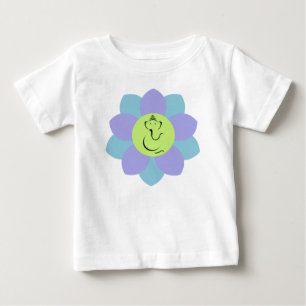 God Ganesh Flower pattern Baby T-Shirt