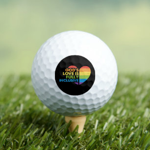 God Gay Christian Lgbt Golf Balls