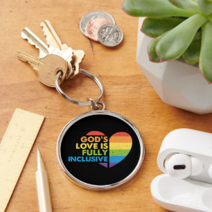 God Gay Christian Lgbt Key Ring