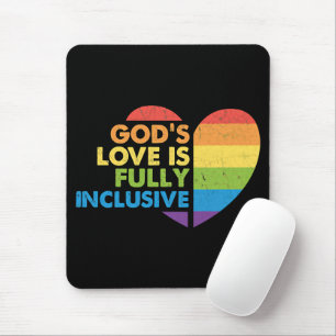 God Gay Christian Lgbt Mouse Mat