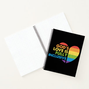 God Gay Christian Lgbt Notebook