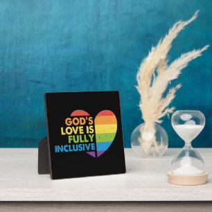 God Gay Christian Lgbt Plaque