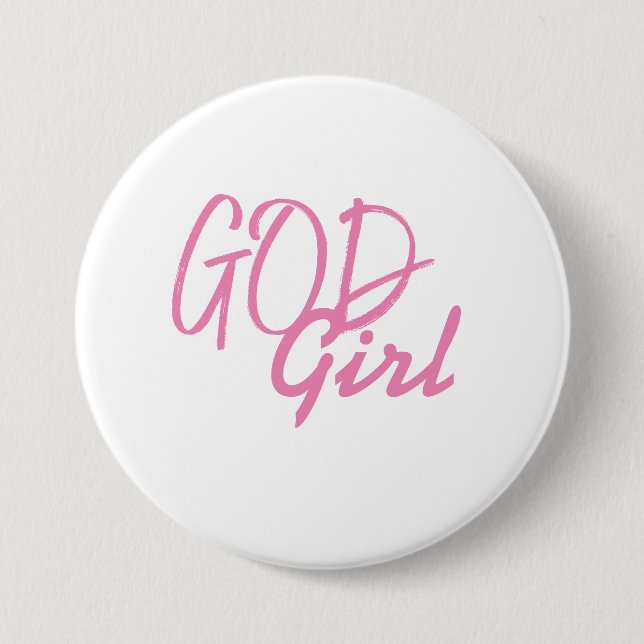 God Girl Button (Front)