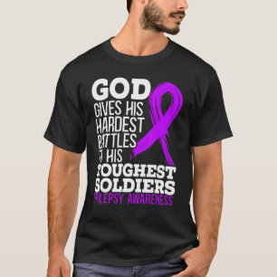 God Gives His Hardest Battle To His Toughest Soldi T-Shirt