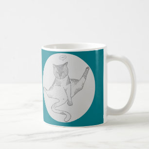 God grant me the Immutable self-confidence of cats Coffee Mug