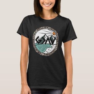 God Greater Than Ups And Downs Leopard Christian T-Shirt