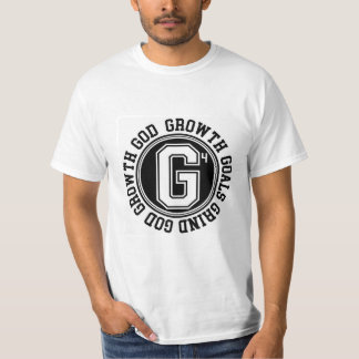 God, Growth, Goals, Grind Emblem T-Shirt