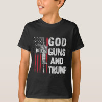 God Guns And Trump 2nd Amendment Flag Ar15