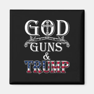 God Guns And Trump Shirt 2nd Amendment T Shirt Tru Magnet