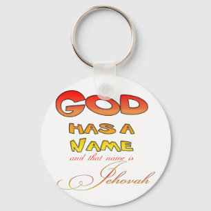 God has a Name Jehovah Key Ring