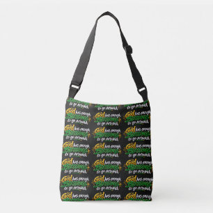 God has enough blessings to go around crossbody bag