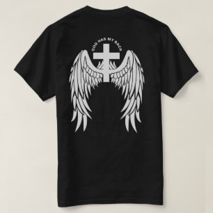 God Has My Back White Wings T-Shirt
