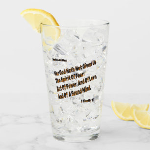 God Hath Not Given Us The Spirit Of Fear  Glass