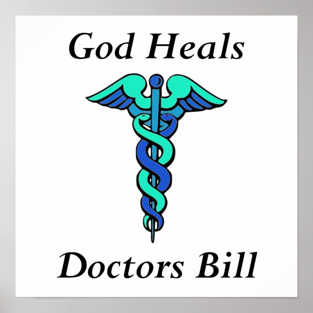 God Heals, Doctors Bill Poster (Front)