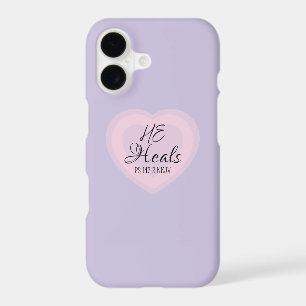 God Heals the Brokenhearted Light Purple Comfort