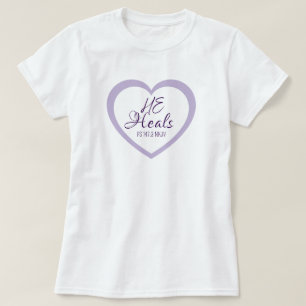 God Heals the Brokenhearted Light Purple Comfort T-Shirt