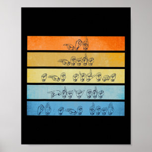 God Hears Prayers Deaf Awareness Vintage Sign Lang