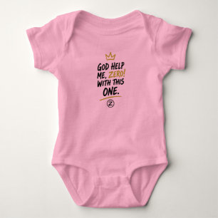 God Help Me, Zero! Baby Jersey Bodysuit