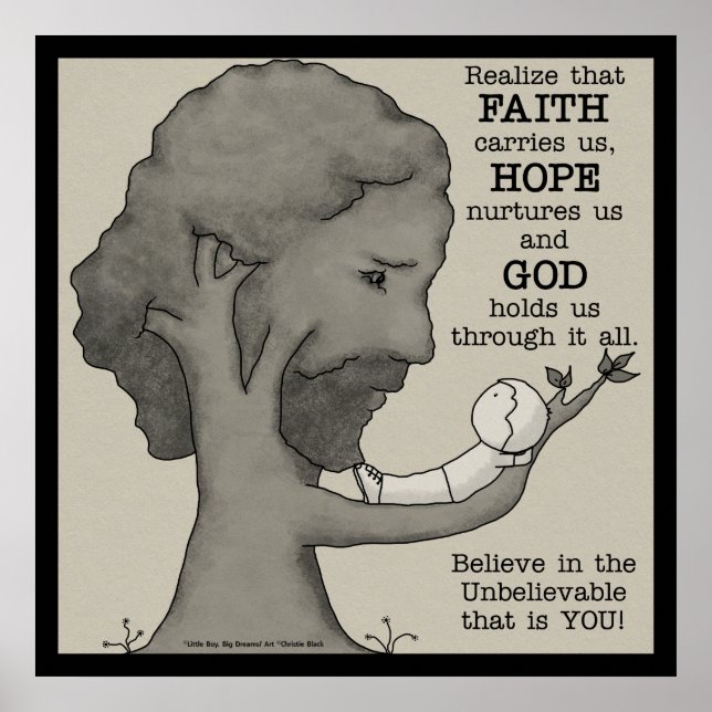 God Holds Us Poster (Front)