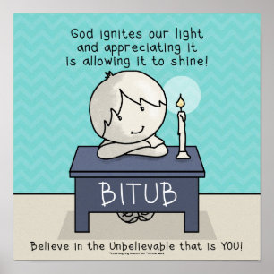 God Ignites Our Light Poster