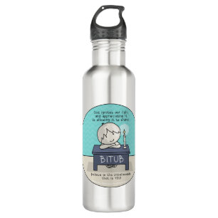 God ignites our Light Stainless Steel Water Bottle