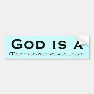 God is a bumper sticker