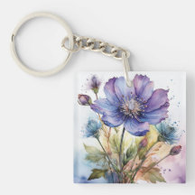 God is Always with Me Keychain