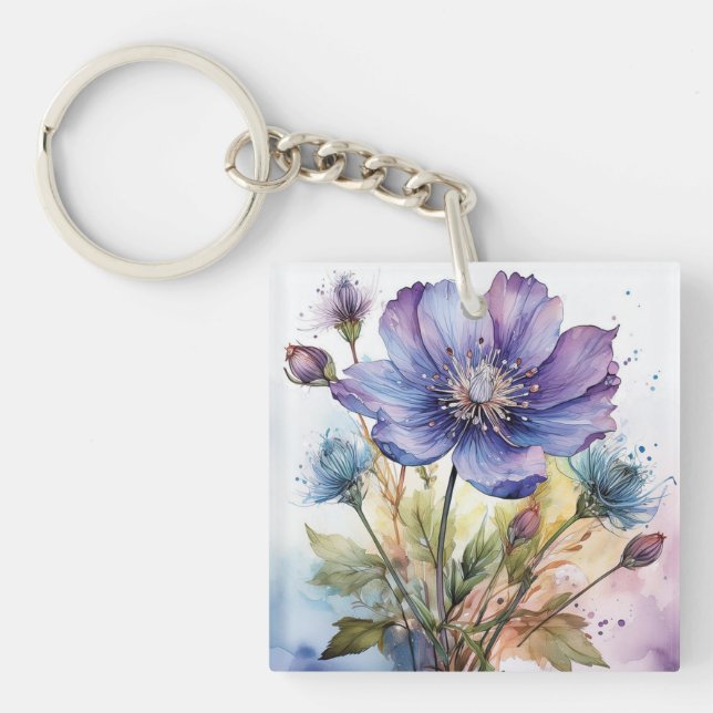 God is Always with Me Keychain (Front)