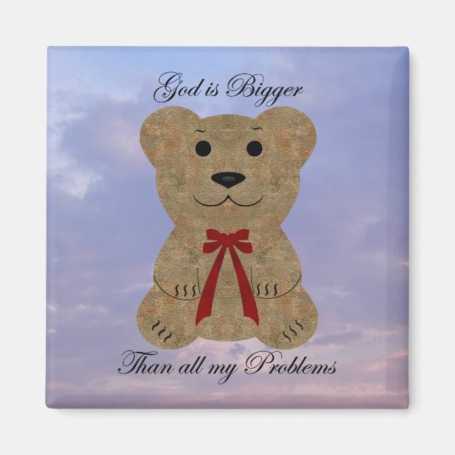 God Is Bigger Magnet (Front)