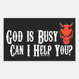 God is Busy B stickers