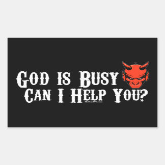God is Busy B stickers