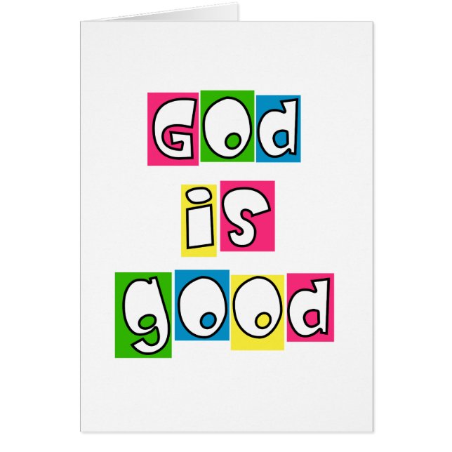God is good (Front)