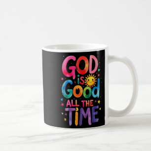 God Is Good All The Time Jesus Christ Christian Gi Coffee Mug