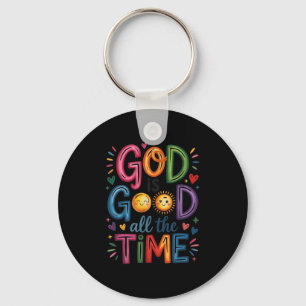 God Is Good All The Time Jesus Christ Christian Gi Key Ring