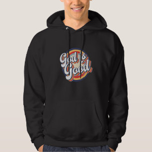 God Is Good Christian Dad mum Faith Saying vintage Hoodie