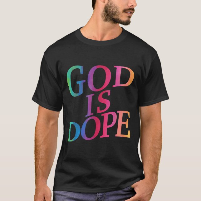 God Is Good Christian Jesus Son Sister Brother Tod T-Shirt (Front)