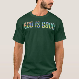 God is Good Christian Vintage TieDye  T-Shirt
